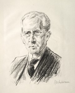 Arno Holz Mappe : Portrait d