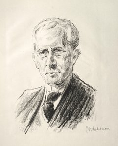 Arno Holz Mappe : Portrait Arno Holz