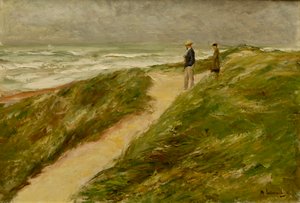 Sur la dune près de Katwijk - Max Liebermann