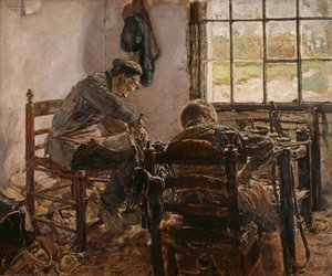Atelier de cordonnier - Max Liebermann