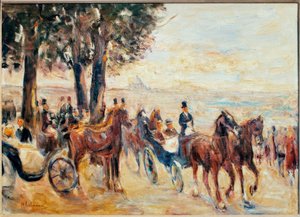 Corso sur le Monte Pincio - Max Liebermann