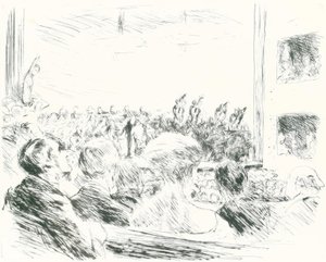 Le concert symphonique - Max Liebermann