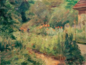 Le jardin utilitaire à Wannsee vers le nord-ouest