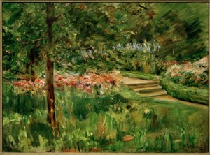 Le jardin potager à Wannsee vers le nord-ouest
