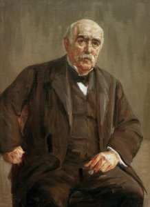 Eugen Gutmann / Peinture de Liebermann