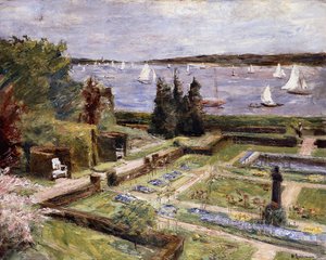 Jardin de la famille Arnhold au bord de la rivière Wansee, 1911