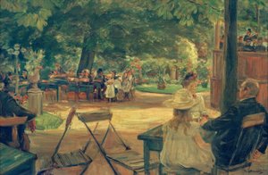 Dans les tentes - Max Liebermann