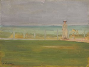 Dame à la plage