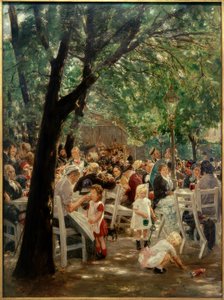 Biergarten de Munich