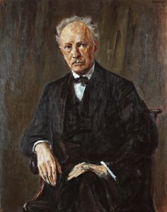 Portrait du compositeur Richard Georg Strauss 1864-1949, 1918 - Max Liebermann