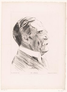 Portrait de Wilhelm von Bode - Max Liebermann