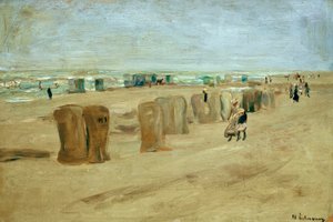 Scène de plage à Noordwijk