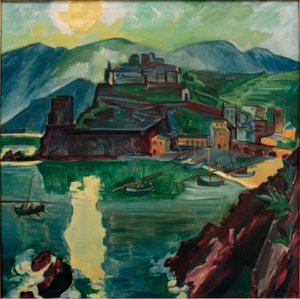 Soirée à Monterosso - Max Pechstein