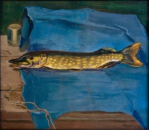 Ein Hecht von Max Pechstein