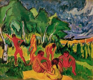 en plein air - Max Pechstein