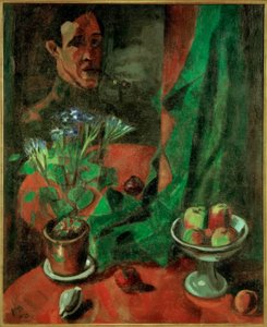 Autoportrait avec nature morte - Max Pechstein