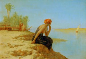 Soir sur le Nil à Assouan