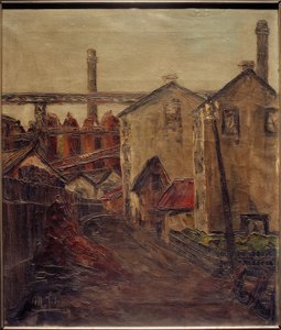 Cité ouvrière avec aciérie - Max Schewe