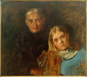 Madame Voll avec sa fille