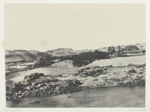 Entrée de la Première Cataracte, Haute-Égypte - Maxime Du Camp