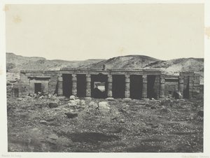Gournah, Palais de Ménephta 1er, Thèbes, 1849-51, imprimé en 1852 - Maxime Du Camp
