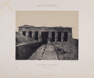 Grand temple de Dendérah - Maxime Du Camp