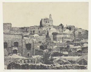 Jérusalem, Quartier Occidental; Palestine - Maxime Du Camp