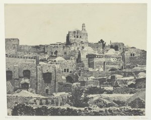 Jérusalem, Quartier Occidental; Palestine - Maxime Du Camp