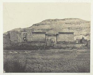 Médinet-Habou, Vue Générale des Ruines, Thèbes