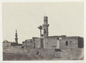 Mosquée près de Bab-el-Saïda, Le Caire - Maxime Du Camp