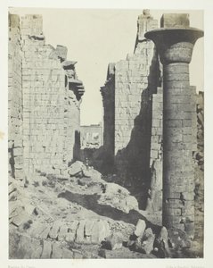 Palais de Karnak, Cour des Bubastites et Entrée Principale de la Salle Hypostyle, Thèbes