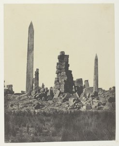 Palais de Karnak, Les Obélisques; Thèbes
