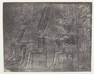 Palais de Karnak, Sculptures Extérieures du Sanctuaire de Granit; Thèbes