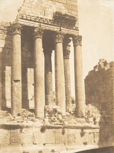 Temple de Jupiter, à Baalbek Héliopolis, 15 septembre 1850