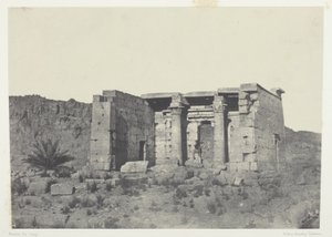 Temple de Tafeh (Ancienne Taphis), Nubie