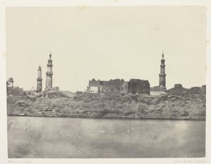 Vue générale, Girgeh, Haute-Égypte - Maxime Du Camp