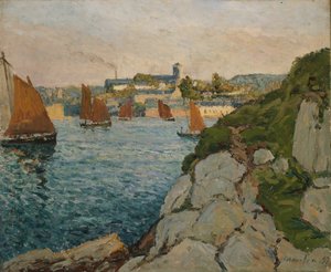 Douarnenez au soleil, 1897