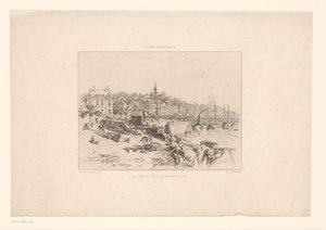 Vue du port de Trouville (La vie élégante)