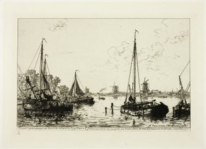 À Zaandam - Maxime Lalanne