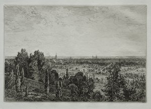 Bordeaux, Vue de la Côte de Cénon - Maxime Lalanne