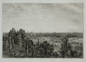 Bordeaux, Vue de la Côte de Cénon