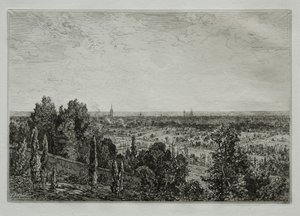 Bordeaux : vue de Cenon