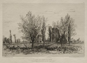 Dans les champs de Cénon