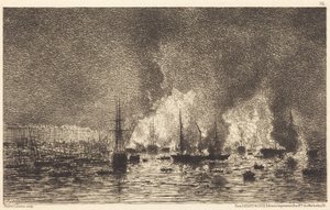 Incendie dans le port de Bordeaux - Maxime Lalanne