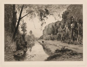 Le Canal à Pont-Saint-Maxence - Maxime Lalanne
