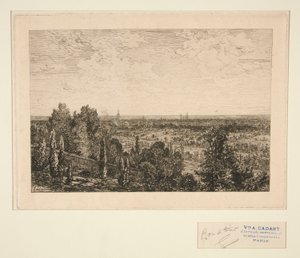 Vue de Paris - Maxime Lalanne