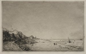 Vue prise du Port de Dives - Maxime Lalanne