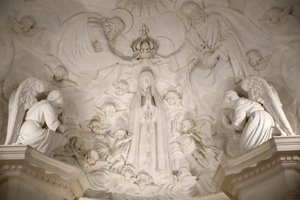 Sanctuaire de Fatima. Intérieur de l