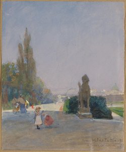 Vue sur Vienne depuis le Belvédère supérieur