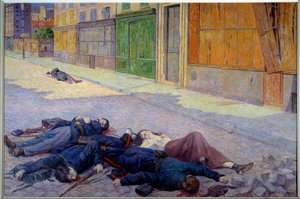 Une rue de Paris en mai 1871 ou la Commune